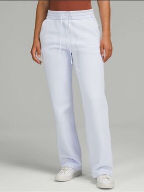 Lululemon Loungeful Straight Leg Pants Size 8 Pastel Blue